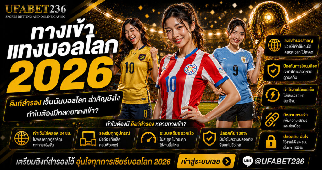 ลิงก์สำรอง เว็บแทงบอลโลก สำคัญยังไง